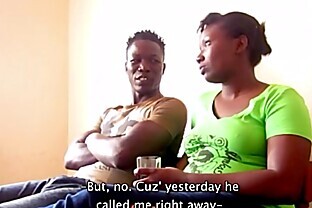 African Booty Drilled by Boyfriend's BBC