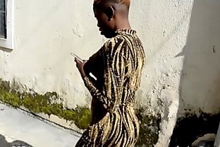 Diamond raw fucks African queen Joy as she visits her boyfriend