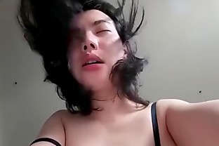 Young Vietnamese prostitute fucks for money in a hotel room